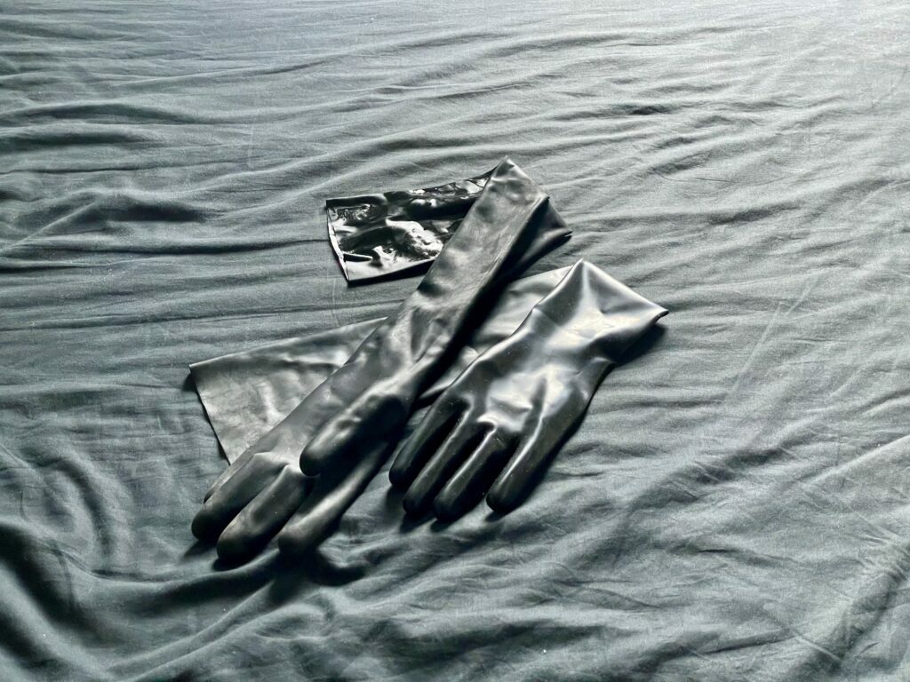 Elbow Rubber Gloves
