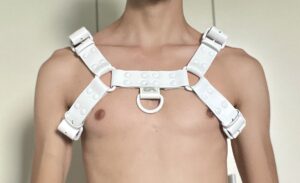 Leather Bulldog Harness