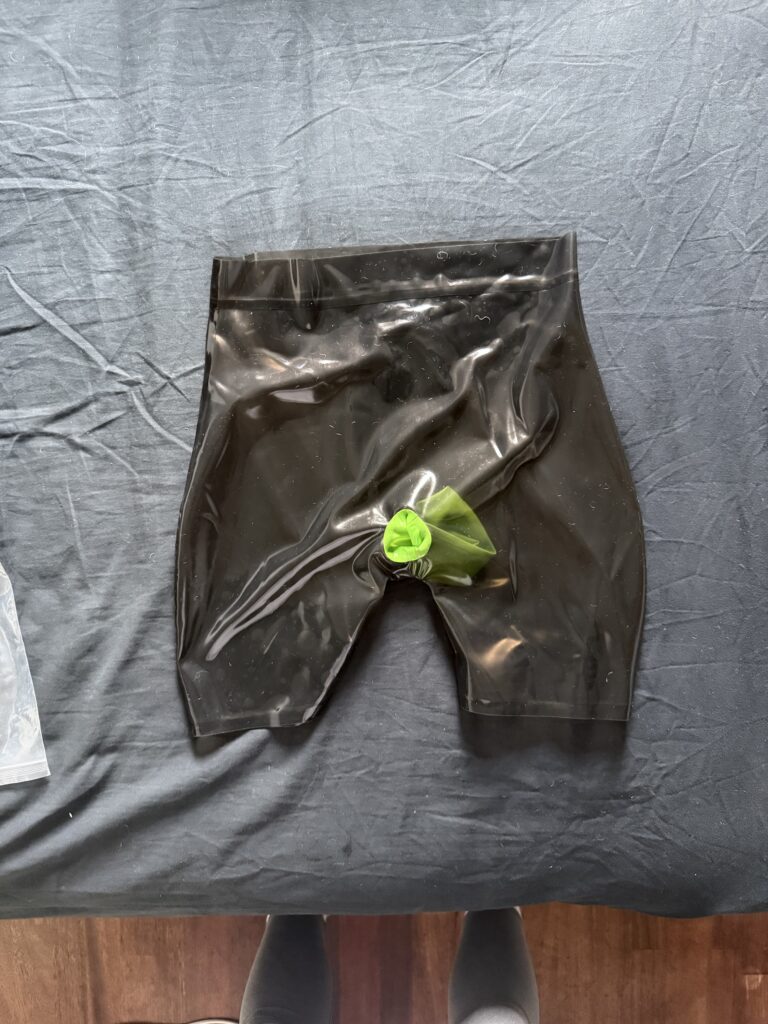 Pants with Anal Sleeve